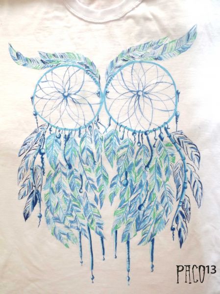 Camiseta Coruja Filtro de Sonhos
